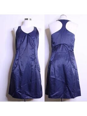 Richard Chai Dark Blue Racerback Mini Dress - 7